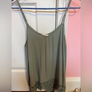 Sage green tank